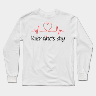 Valentine's Heart Long Sleeve T-Shirt